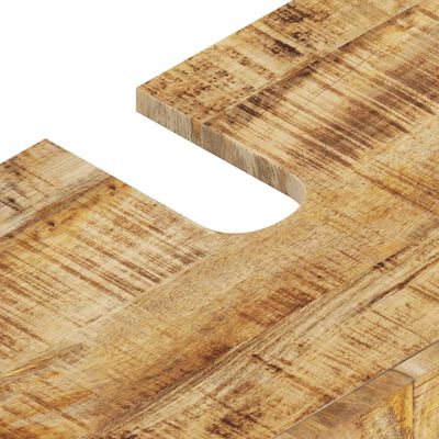 vidaXL 2-dijelni set kupaonskog namještaja od masivnog drva manga