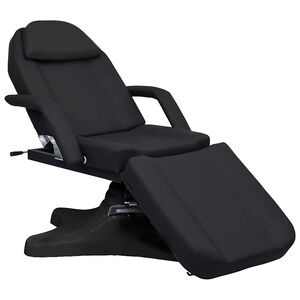 vidaXL Masažni stol crni 180 x 62 x (86,5 - 118) cm