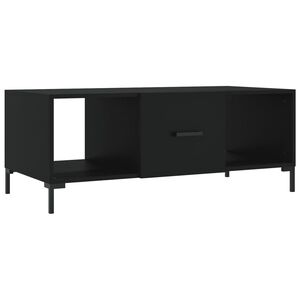 vidaXL Stolić za kavu crni 102 x 50 x 40 cm od konstruiranog drva