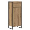 vidaXL Kupaonski ormar Umjetnička hrastovina 40 x 30 x 100 cm