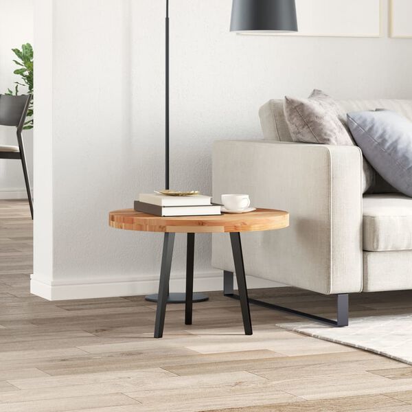 vidaXL Okrugla stolna ploča Ø 60 x 4 cm od masivnog bagremovog drva