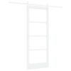 vidaXL Klizna vrata ORKDAL Bijelo 83 x 202 cm