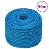 vidaXL Radno uže plavo 24 mm 50 m od polipropilena