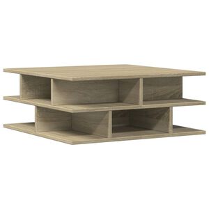 vidaXL Stolić za kavu boja hrasta 70x70x29 cm konstruirano drvo