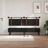vidaXL Držeće uzglavlje Zidne Crna 170 x 55 x 5 cm Antikni PU