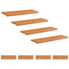 vidaXL Step treads 8 kom. 100 x 30 x 2 cm Svijetlosmeđa