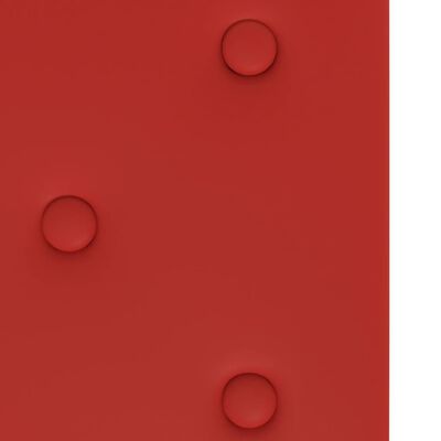 vidaXL Zidne ploče od umjetne kože 12 kom crvene 90 x 30 cm 3,24 m²