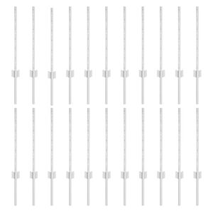 vidaXL Stup za ogradu 22 pcs Srebrno 100 cm Čelik