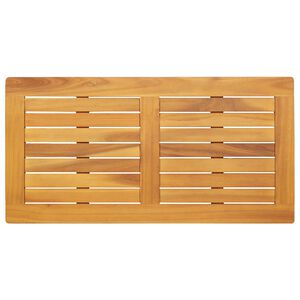 vidaXL Gornji dio stola Prirodna nafta 90 x 45 x 2 cm