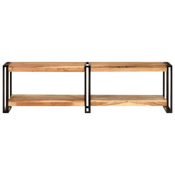 vidaXL TV ormarić 140 x 30 x 40 cm od masivnog bagremovog drva