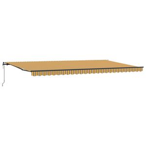 vidaXL Povlačivi tende &Scaron;areni 600 &times; 350 cm Tkanina i Aluminij