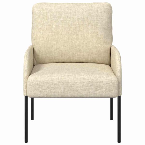 vidaXL Sofe s jastukom 55cm Krema &Scaron;perploča