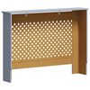 vidaXL Pokrov za radijator antracit 112 x 19 x 81,5 cm MDF