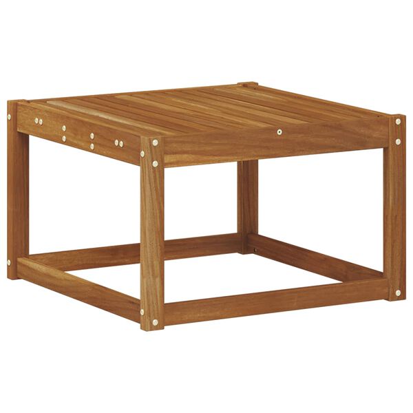 vidaXL Vanjski stol Čvrsto drvo akacije Prirodna 59 x 59 x 37 cm