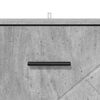 vidaXL Noćni ormar Beton siva 38 x 38 x 66 cm Konstruirano drvo