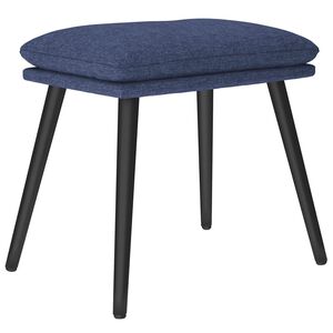 vidaXL Tabure plavi 45 x 29,5 x 35 cm od tkanine