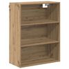 vidaXL Highboard Umjetnički hrast 69,5 x 34 x 180 cm Konstruirano drvo