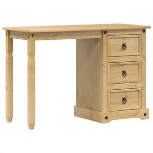 vidaXL Toaletni stolić Corona 110 x 47 x 75 cm od masivne borovine