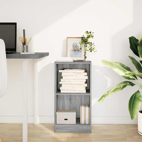 vidaXL Regal za knjige boja hrasta 40x24x76 cm konstruirano drvo