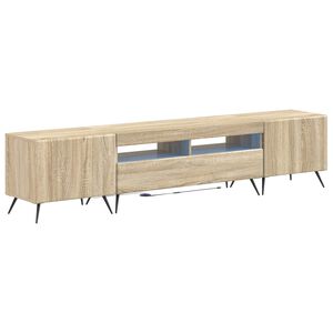 vidaXL 5-dijelni LED TV ormarić Hrast sonoma Konstruirano drvo