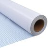 vidaXL Prozorska folija matirana siva 0,9 x 100 m PVC