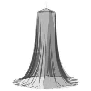 vidaXL Mreža za komarce za krevet 156 mesh Crna ⌀56 x 220 cm Poliester