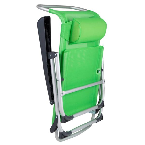 Bo-Camp stolica za plažu od aluminija zelena 1204794