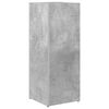 vidaXL Stalak za ki&scaron;obran s pohranom Betonski sivi 25 x 24,5 x 64 cm
