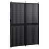 vidaXL Sklopivi punjač sa solarnim panelom 100 W 12 V