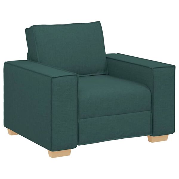 vidaXL Sofa fotelja tamnozelena 100x78x84 cm tkanina