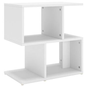 vidaXL Noćni ormarić bijeli 50 x 30 x 51,5 cm od konstruiranog drva