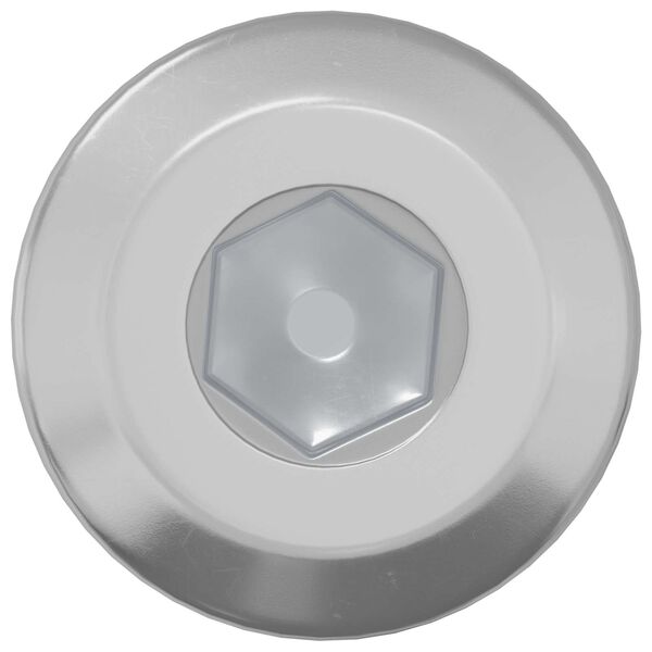 vidaXL Vijak s plastičnom glavom 12 pcs Srebrno M6 x 35 mm Čelik