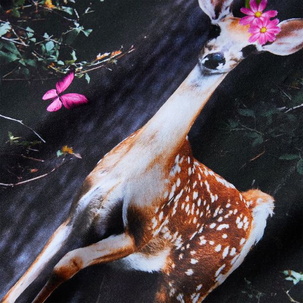 Dječja haljina s dugim rukavima modra 104