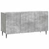 vidaXL TV ormar Betonska siva 99 x 34,5 x 52 cm Konstruirano drvo