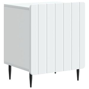 vidaXL Noćni ormar Bijela 43 x 34,5 x 52 cm Konstruirano drvo