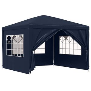vidaXL &Scaron;ator za zabave 3 x 3 m plavi