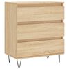 vidaXL Komoda boja hrasta sonome 60 x 35 x 70 cm od konstruiranog drva