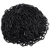 vidaXL Lanac za upozorenje crni 30 m &Oslash; 4 mm plastični