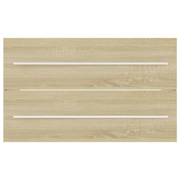 vidaXL Ormarić za umivaonik boja hrasta sonome 80x38,5x48 cm drveni