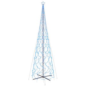 vidaXL Stožasto božićno drvce plavo 3000 LED žarulja 230 x 800 cm