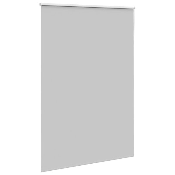 vidaXL Rolo zavjesa Blackout svijetlo siva 155x230 cm Širina tkanine