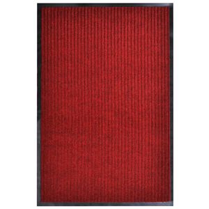 vidaXL Otirač crveni 117 x 220 cm PVC
