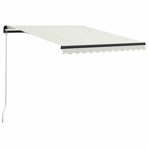 vidaXL Tenda na ručno uvlačenje 300 x 250 cm krem
