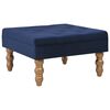 vidaXL Tabure modri 60 x 60 x 36 cm bar&scaron;unasti