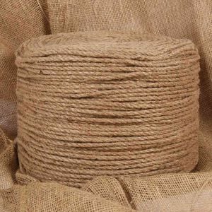 vidaXL Uže od 100% Jute 6 mm 500 m