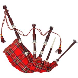 &Scaron;kotske velike gorske gajde crvene kraljevski tartan stewart