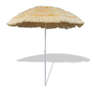 vidaXL Nagibni suncobran za plažu u havajskom stilu