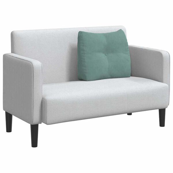 vidaXL Jastuk za leđa Morska zelena 60 x 24 x 50 cm Bar&scaron;un