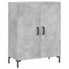 vidaXL Komoda siva boja betona 69,5x34x90 cm od konstruiranog drva