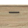 vidaXL Kupaonski ormar s ladicama Sonoma hrast 76,5 x 35 x 64 cm